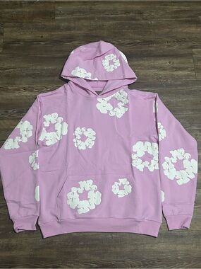 Denim Tear Pink Hoodie